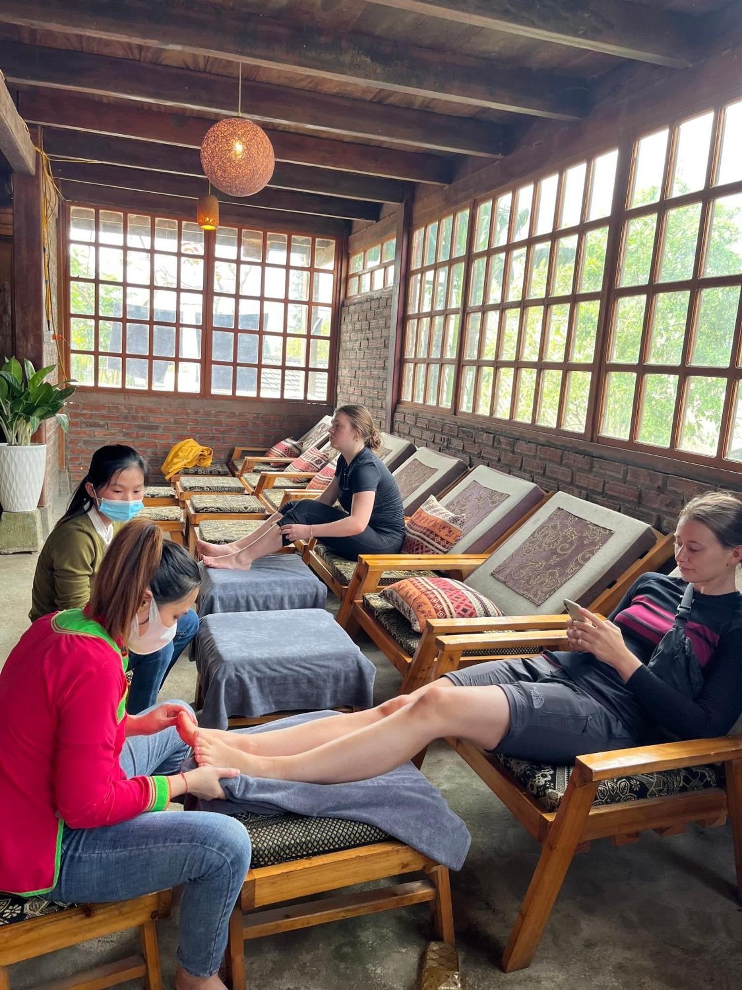 Charm Spa & Homestay Lao Tchay المظهر الخارجي الصورة